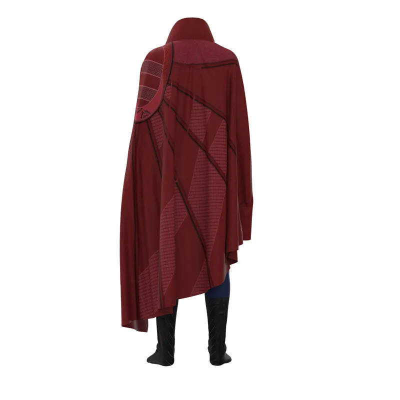 Doctor Strange in The Multiverse of Madness Cosplay Stephen Strange Costume Kids Jumpsuit Cloak