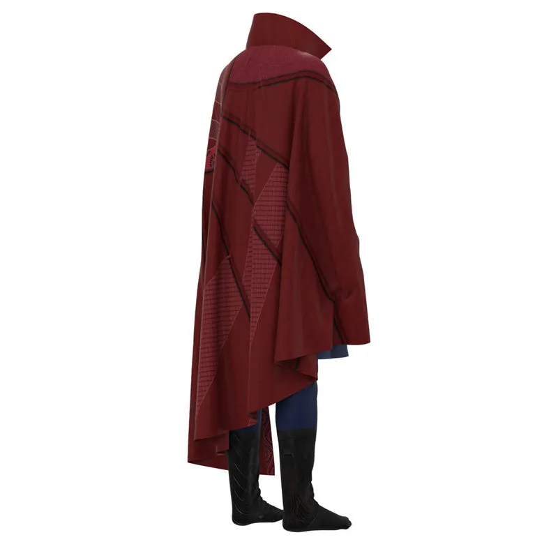 Doctor Strange in The Multiverse of Madness Cosplay Stephen Strange Costume Kids Jumpsuit Cloak