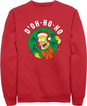 D'oh-Ho-Ho Simpsons Sweatshirt