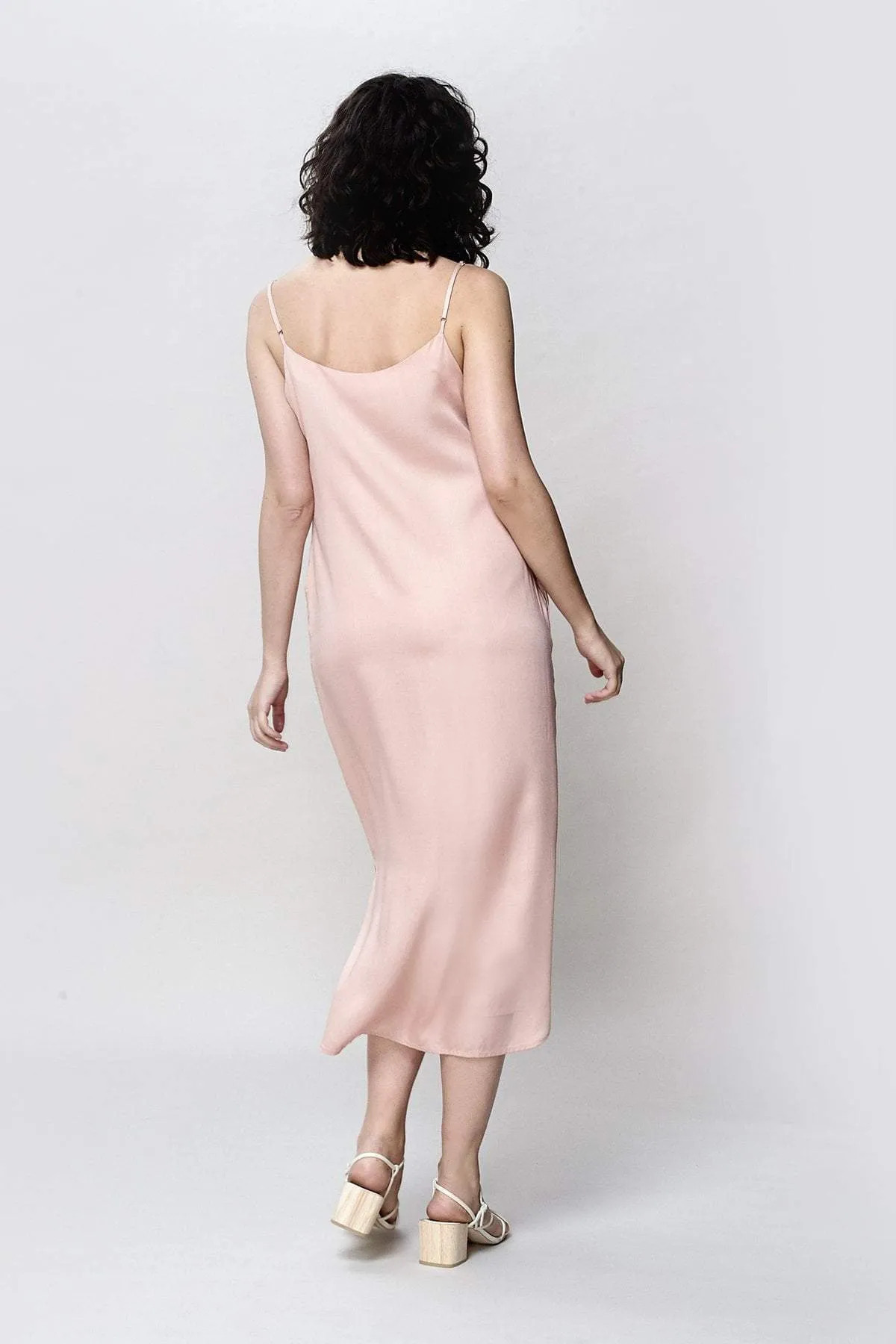 Easy Slip Dress (Rose Pink)