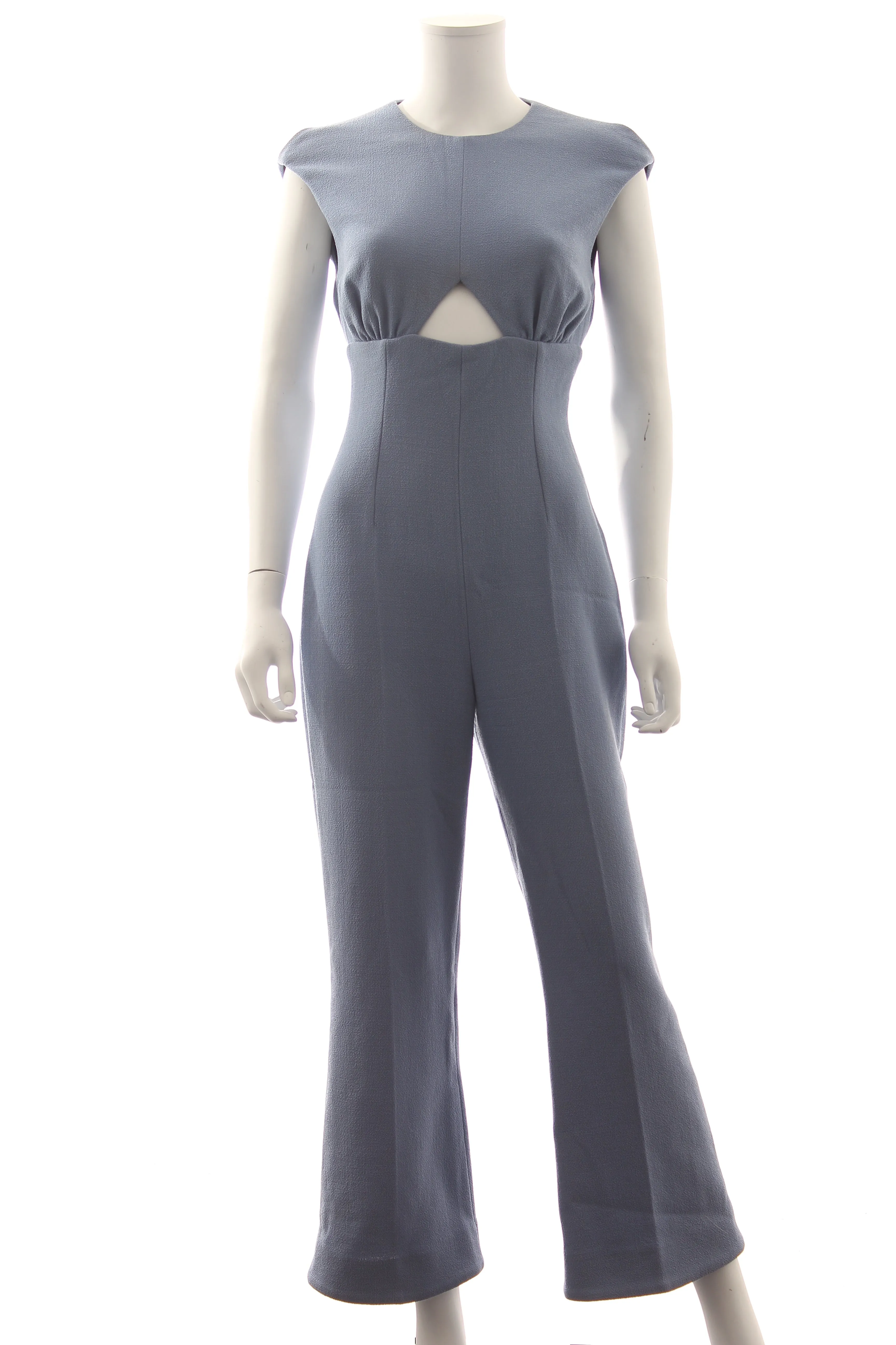 Emilia Wickstead Cutout Crepe Jumpsuit