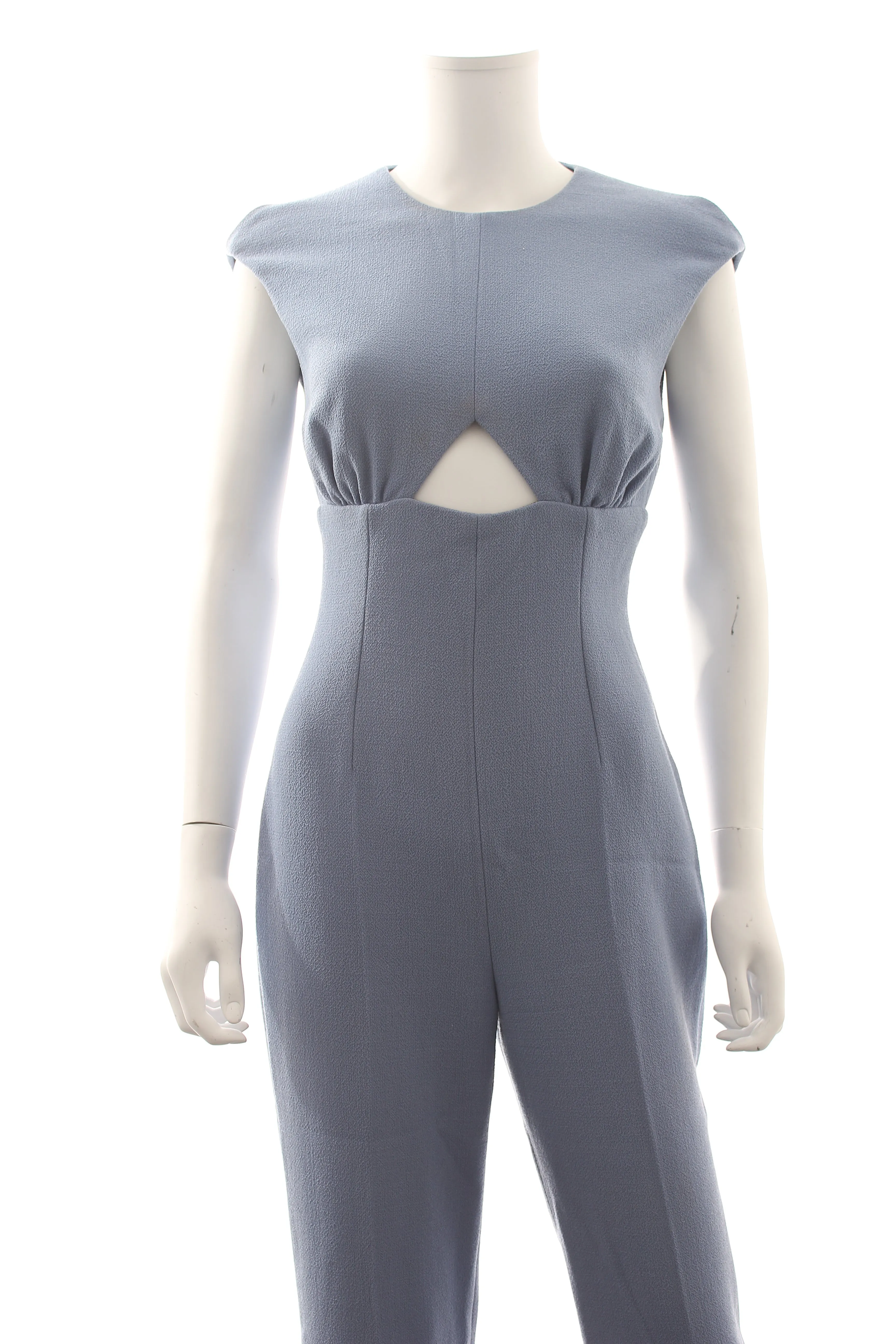 Emilia Wickstead Cutout Crepe Jumpsuit