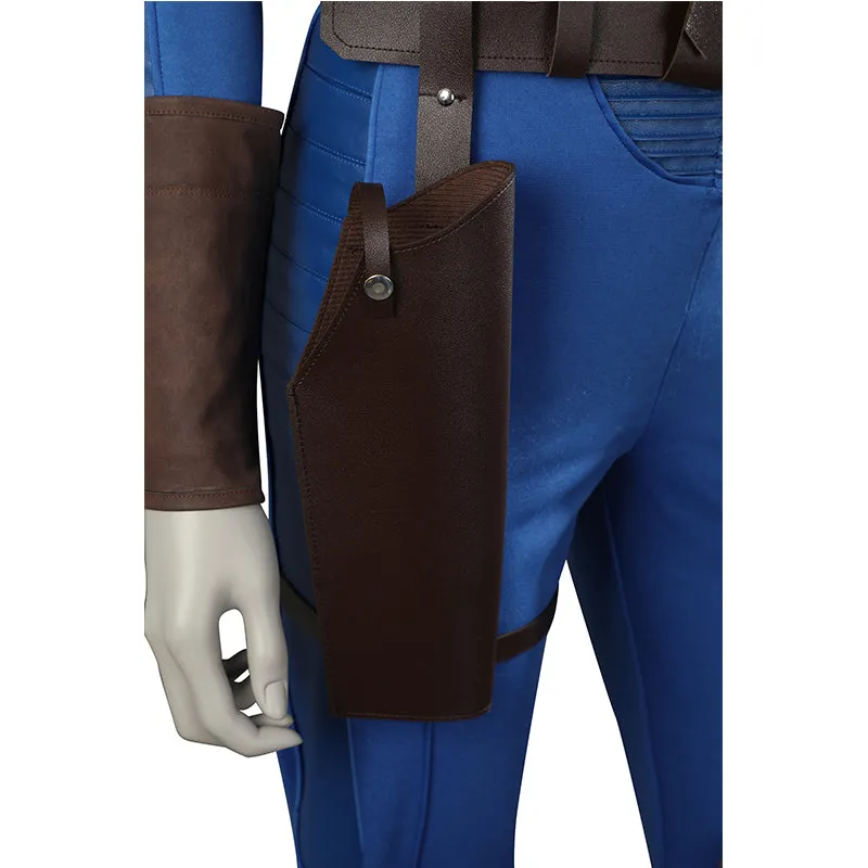 Fallout Lucy Cosplay Vault 33 Jumpsuit Female Fallout Blue Uniform Halloween Party Suit