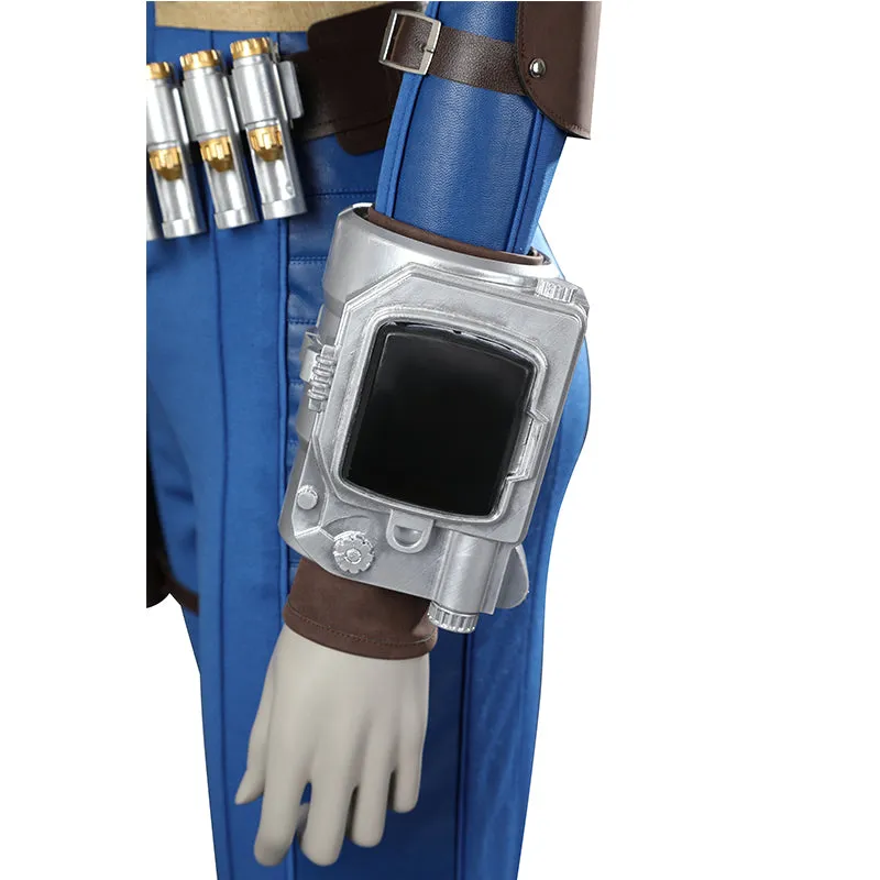 Fallout Lucy Cosplay Vault 33 Jumpsuit Female Fallout Blue Uniform Halloween Party Suit