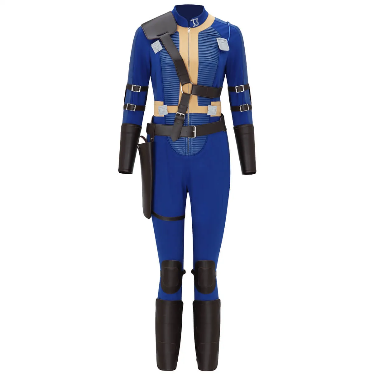 Fallout TV Lucy Costume Vault 33 Suit Cosplay Vikidoky (S-XL Ready to Ship)