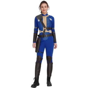 Fallout TV Lucy Costume Vault 33 Suit Cosplay Vikidoky (S-XL Ready to Ship)