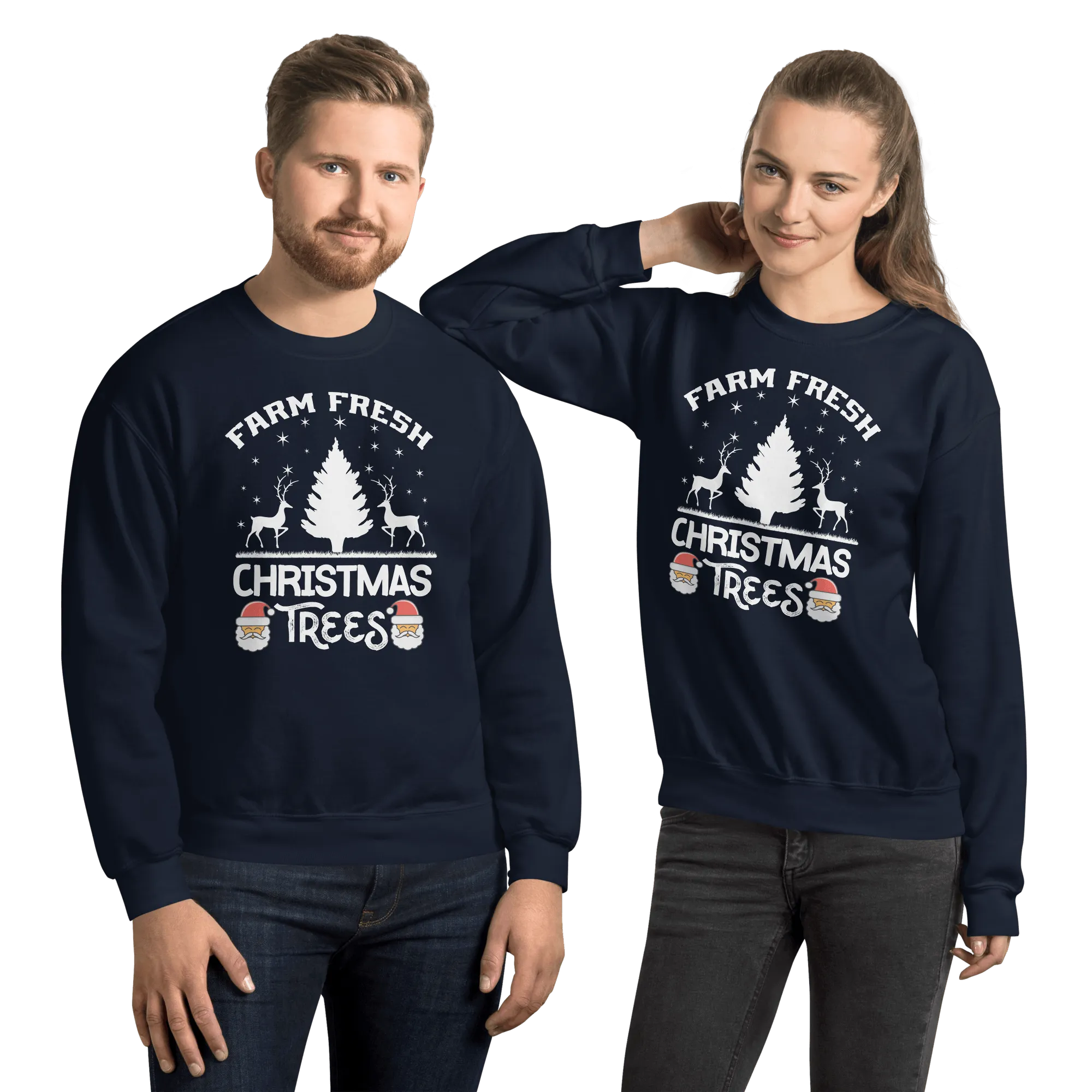 Farm Fresh Christmas Trees Sweatshirt