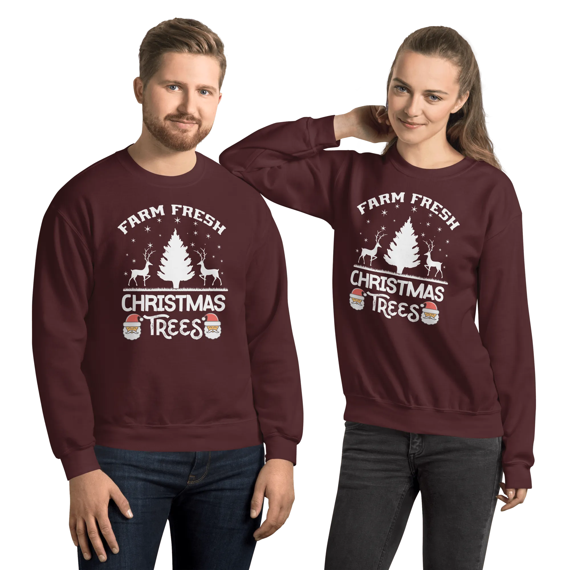 Farm Fresh Christmas Trees Sweatshirt