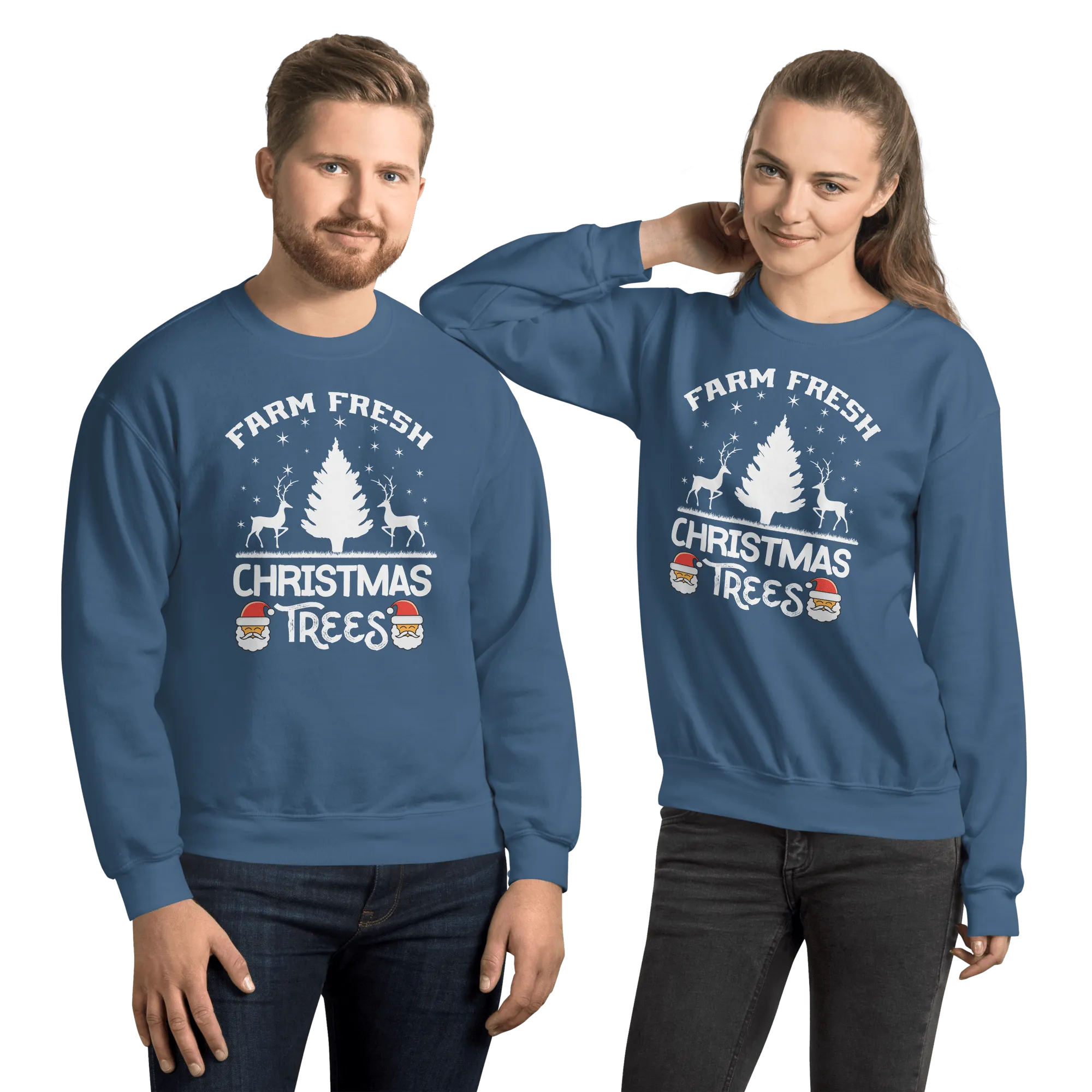 Farm Fresh Christmas Trees Sweatshirt