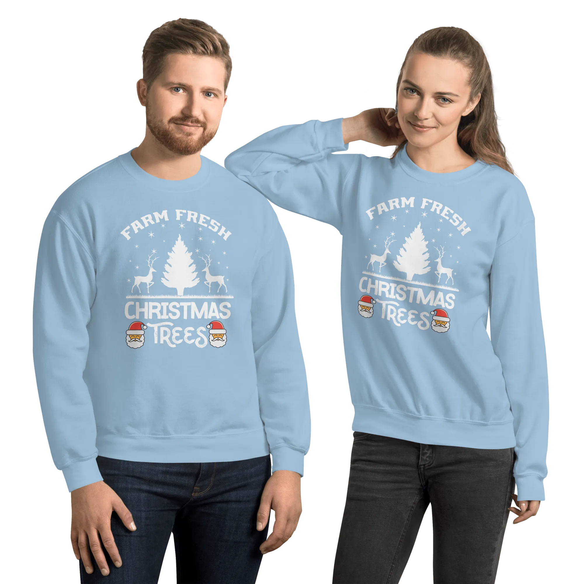 Farm Fresh Christmas Trees Sweatshirt