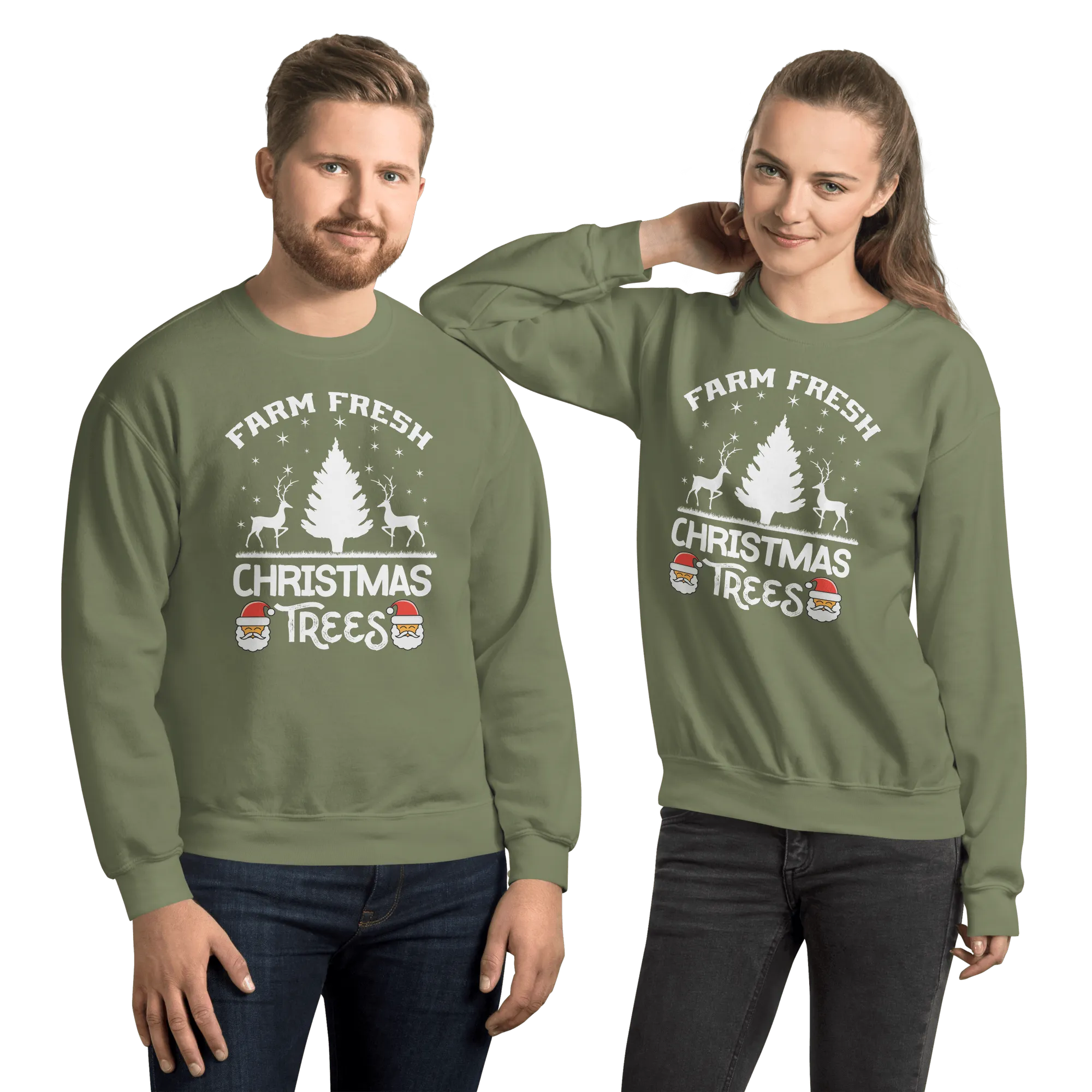 Farm Fresh Christmas Trees Sweatshirt
