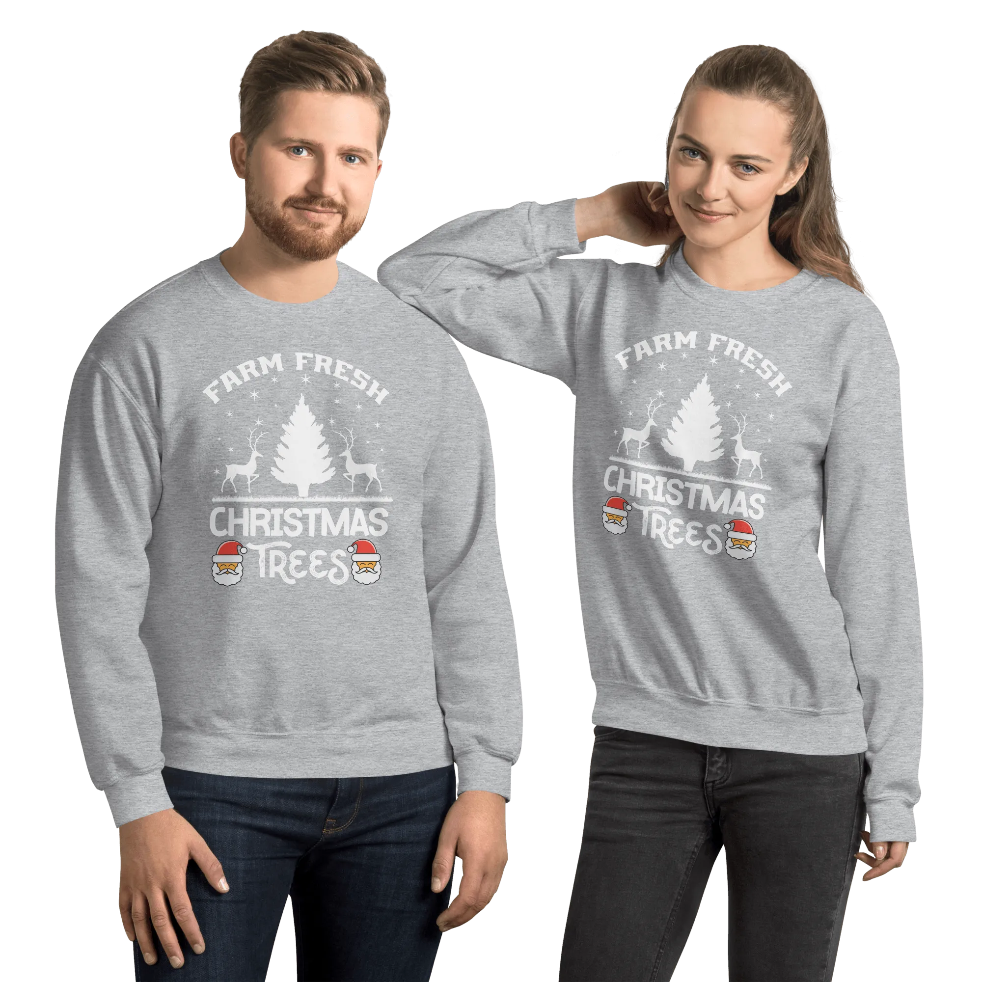 Farm Fresh Christmas Trees Sweatshirt