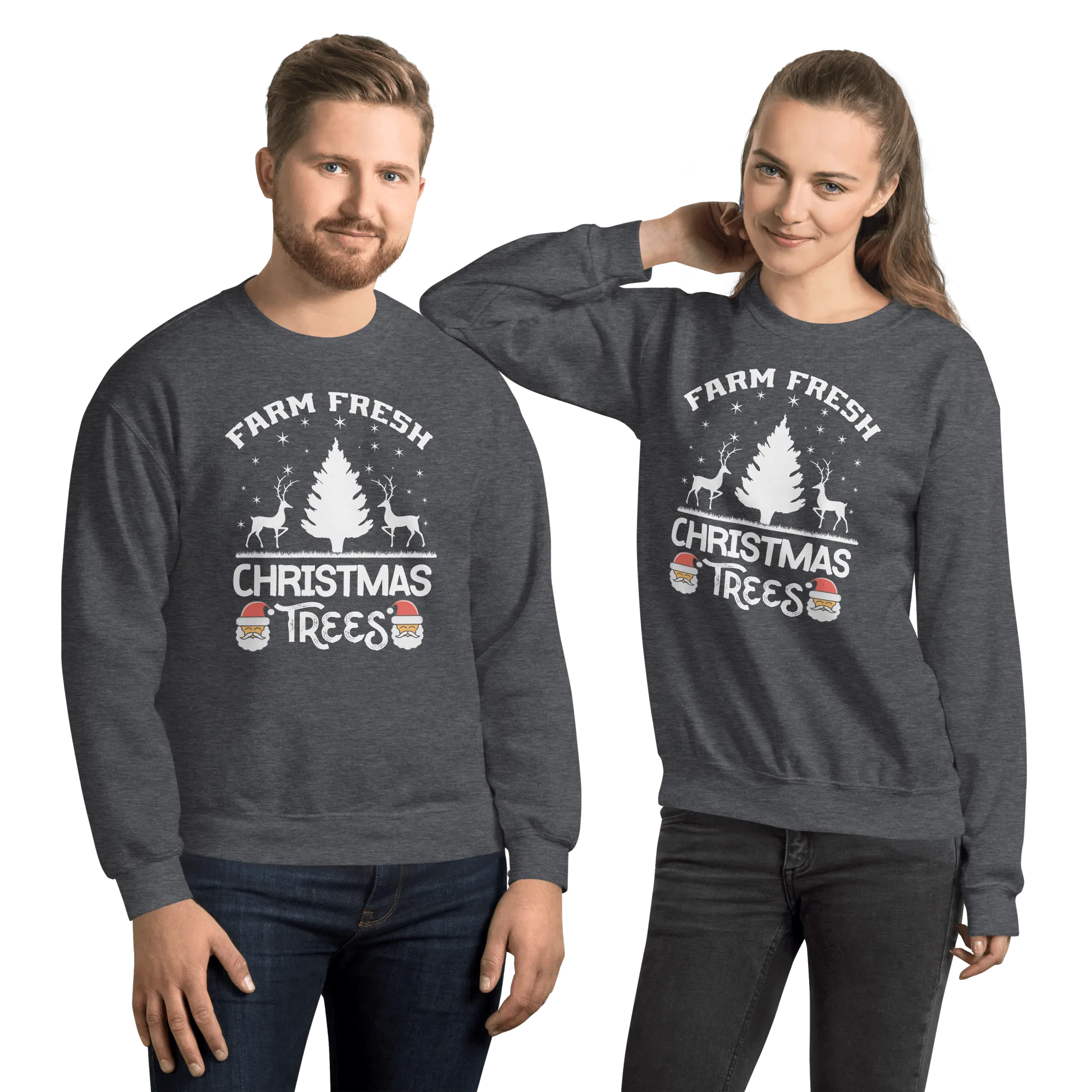 Farm Fresh Christmas Trees Sweatshirt