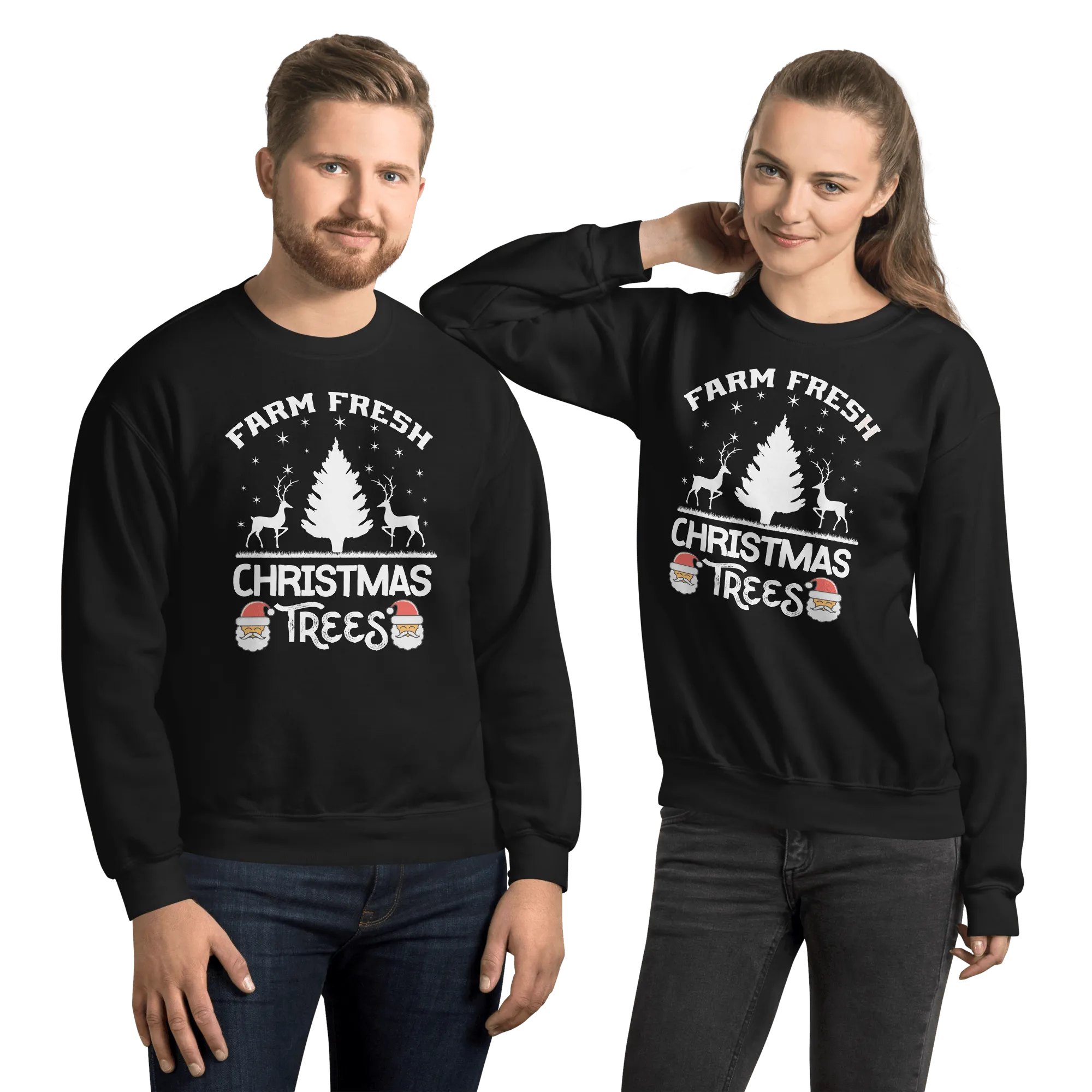 Farm Fresh Christmas Trees Sweatshirt