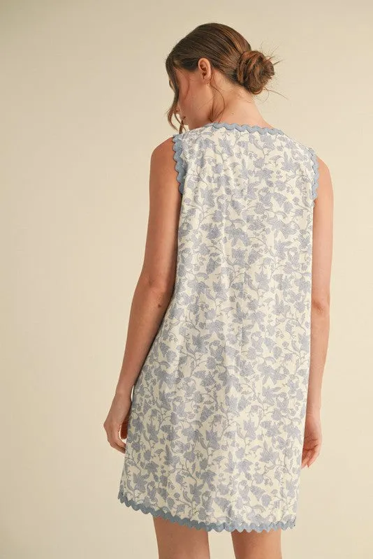 Floral V-Neck Dress