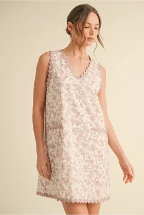 Floral V-Neck Dress