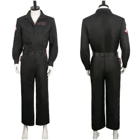 Ghostbusters 2024 Lucky Domingo Black Jumpsuit Party Carnival Halloween Cosplay Costume