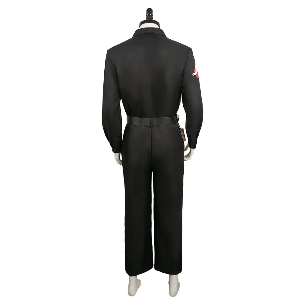 Ghostbusters 2024 Lucky Domingo Black Jumpsuit Party Carnival Halloween Cosplay Costume