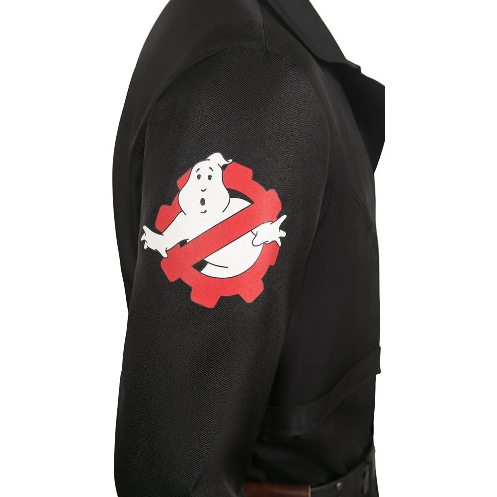 Ghostbusters 2024 Lucky Domingo Black Jumpsuit Party Carnival Halloween Cosplay Costume