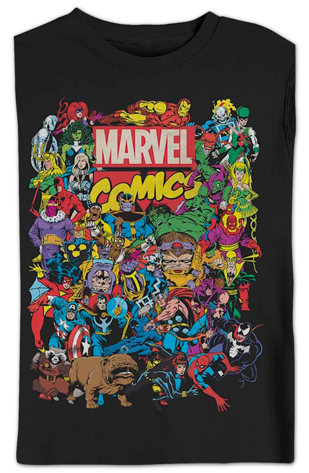 Greatest Characters Collage Marvel Comics Sweatshirt