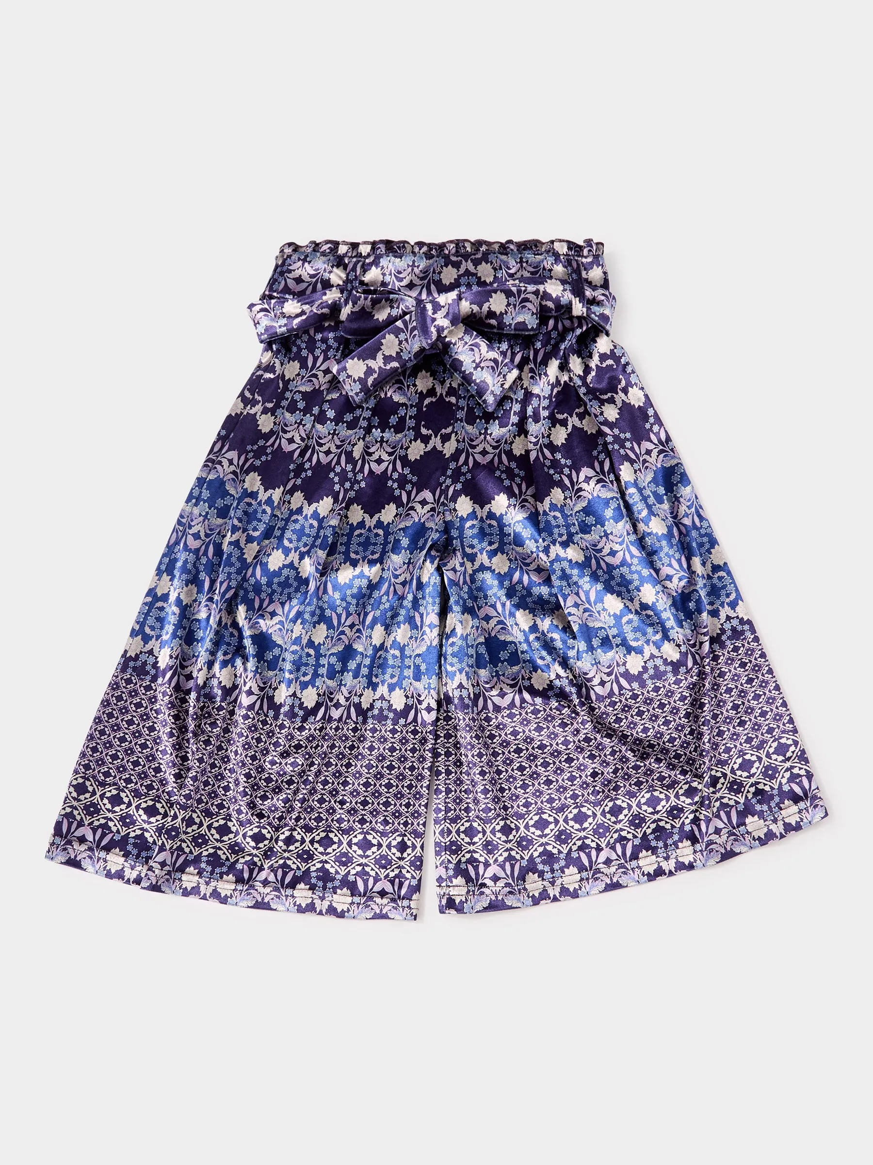 GWD Samira Printed Velvet Culottes