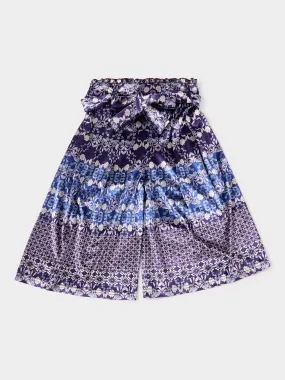 GWD Samira Printed Velvet Culottes