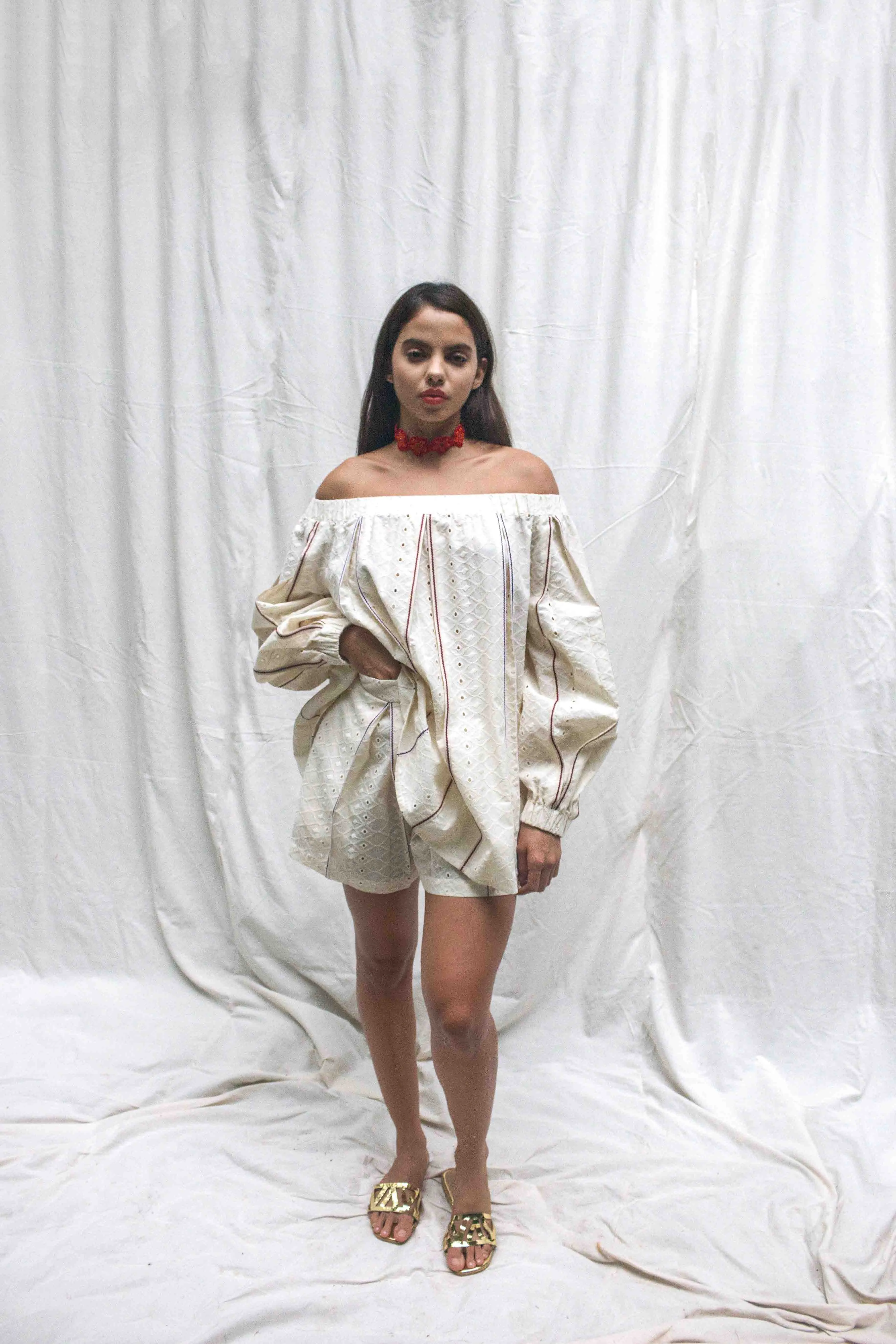 Hakoba summer tunic