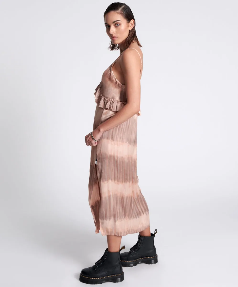 Hand Dyed Rendezvous Slip Dress - ONE TEASPOON