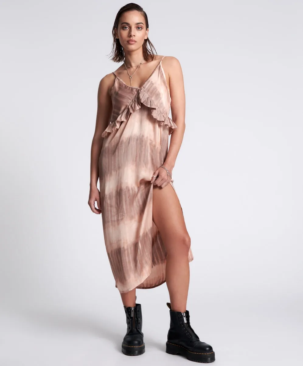 Hand Dyed Rendezvous Slip Dress - ONE TEASPOON