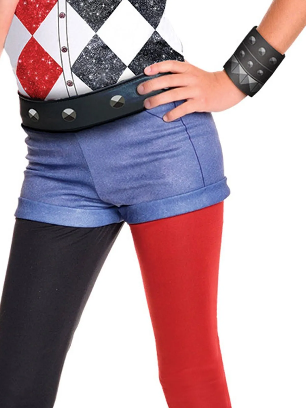 Harley Quinn Deluxe Costume for Kids - Warner Bros DC Super Hero Girls