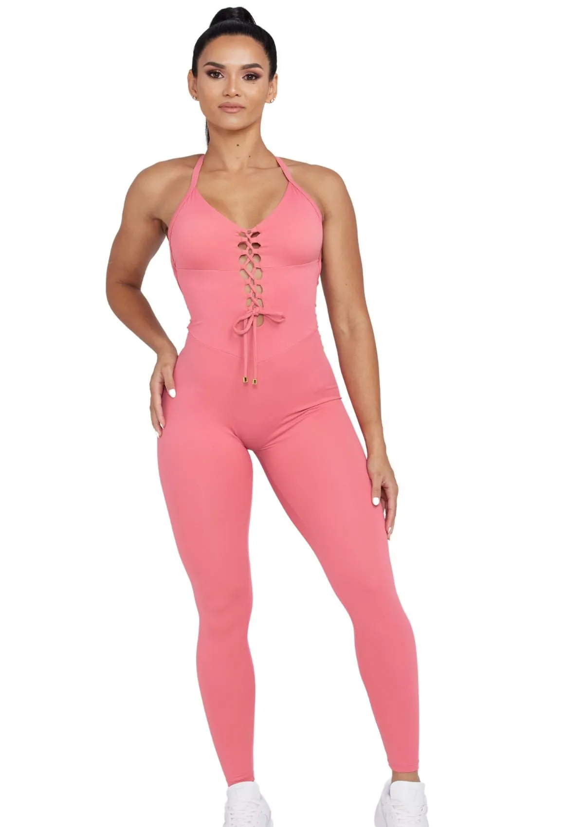 Heartbreaker Jumpsuit Long Blush