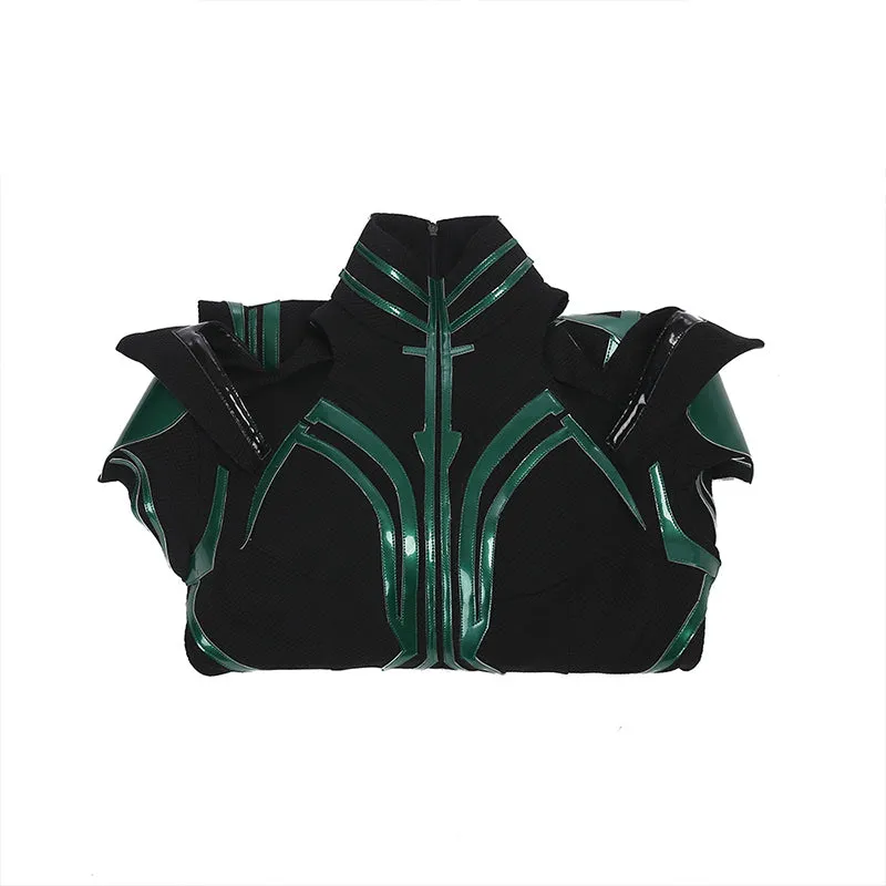 Hela Costume Thor Ragnarok Hela Goddess of Death Cosplay Superhero Jumpsuit 3D Printed
