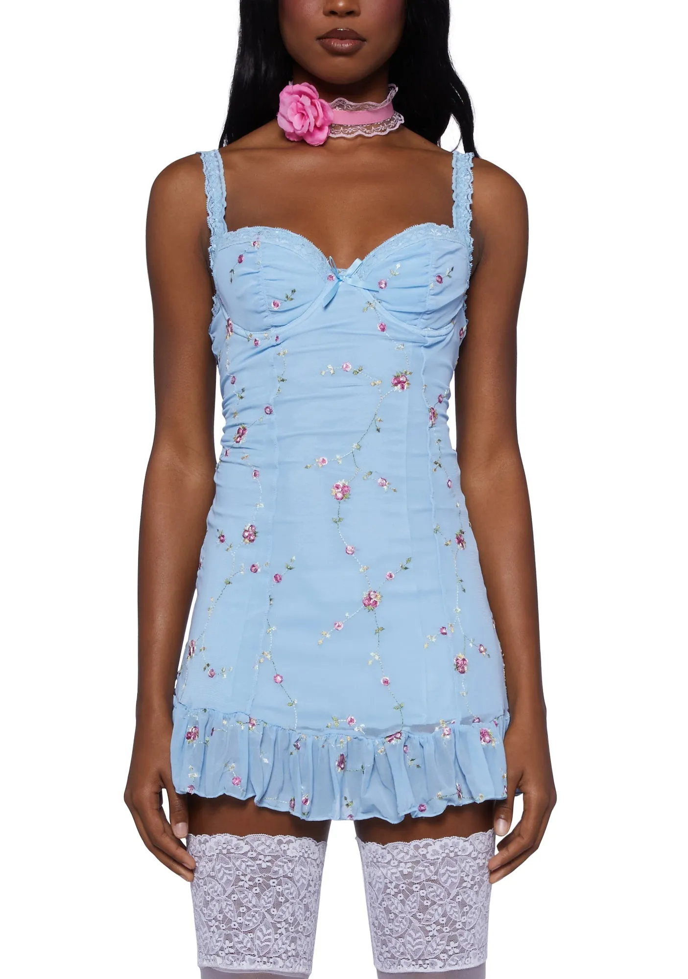 I'm Baby Mini Slip Dress