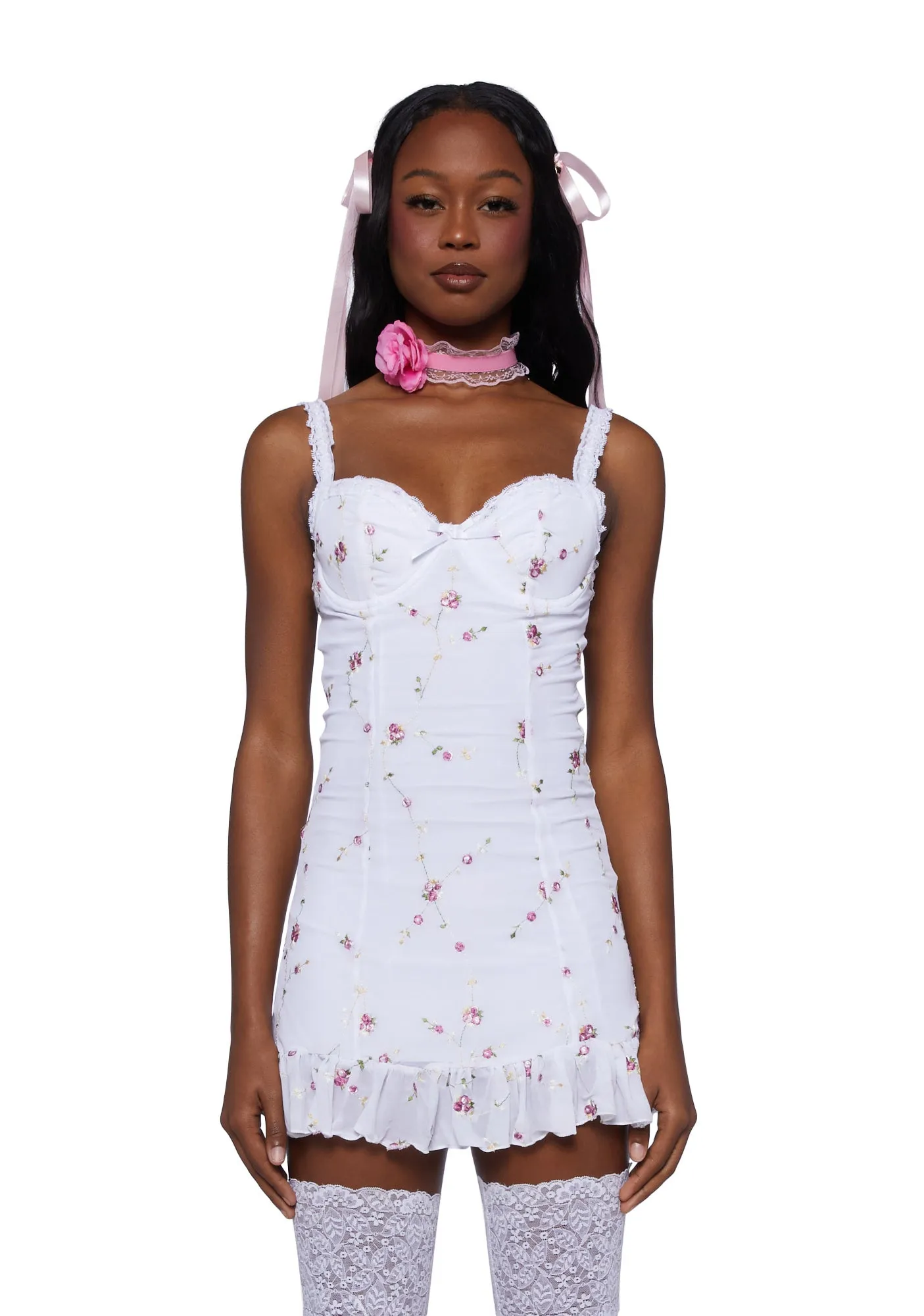 I'm Baby Mini Slip Dress