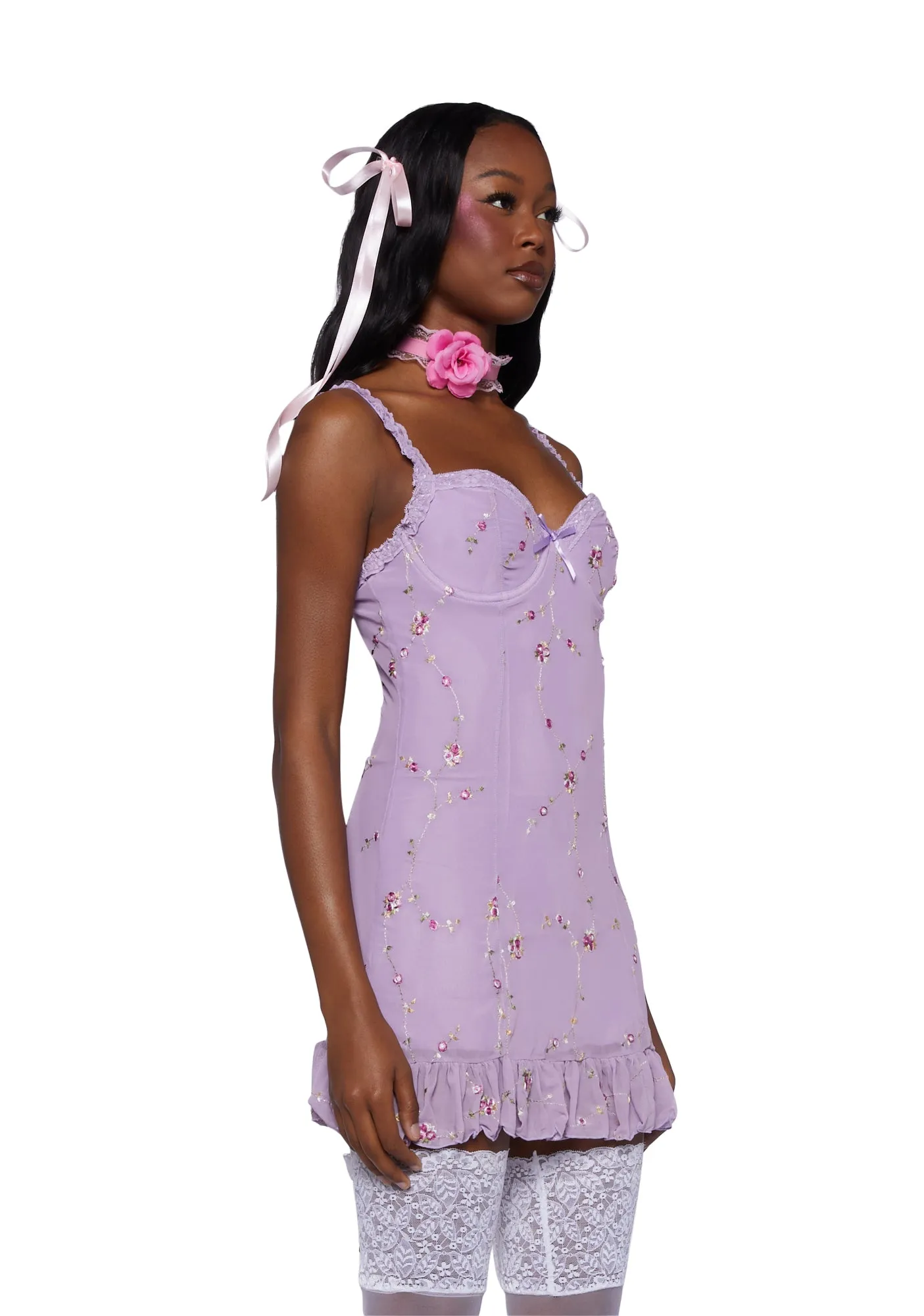 I'm Baby Mini Slip Dress