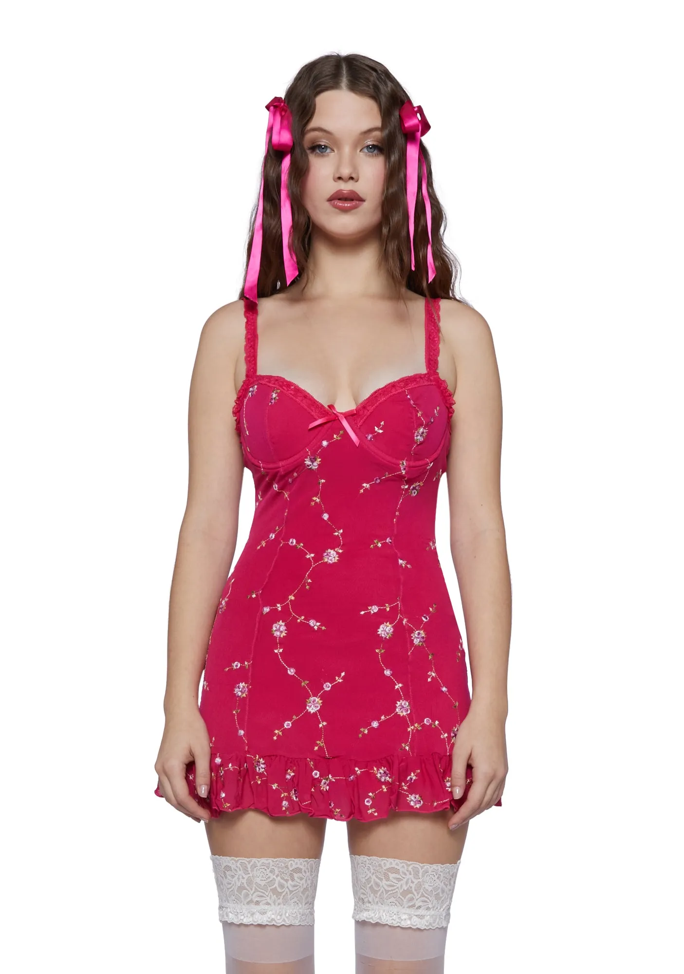 I'm Baby Mini Slip Dress