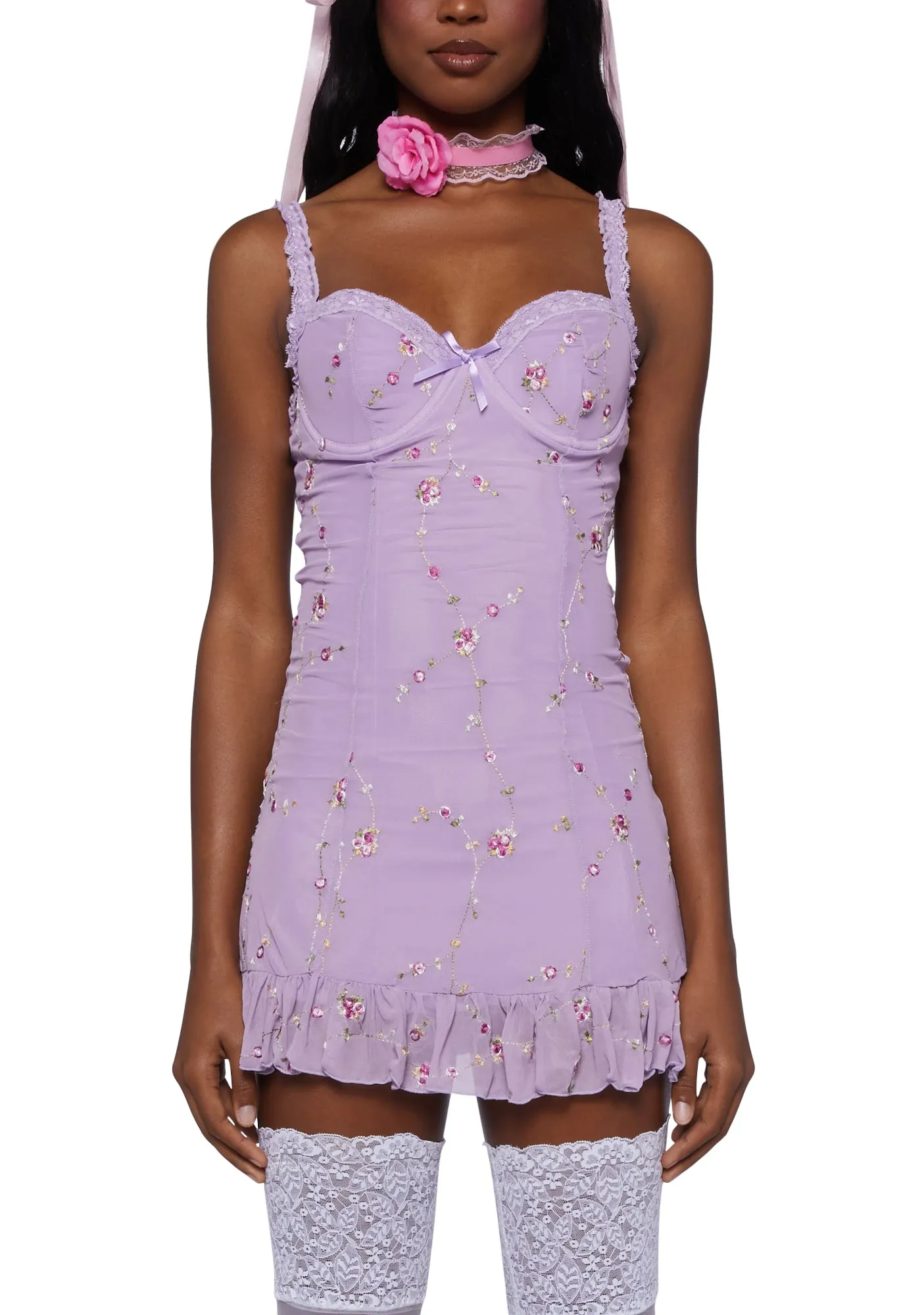 I'm Baby Mini Slip Dress