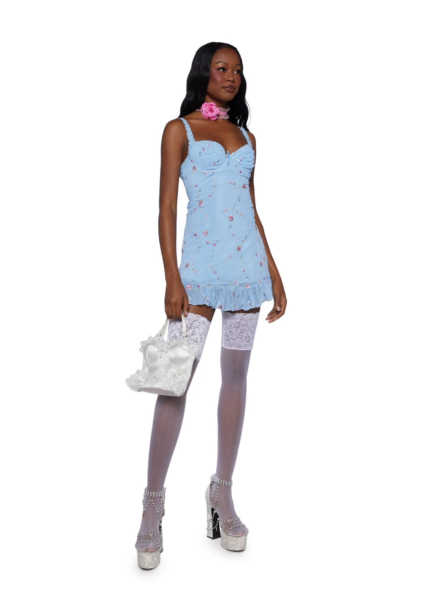 I'm Baby Mini Slip Dress