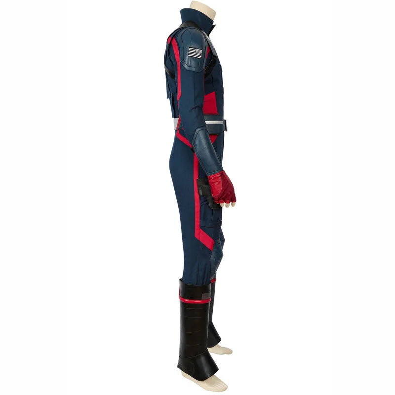 John Walker Cosplay Captain America US Agent Costume The Falcon And The Winter  Soldier Outfit