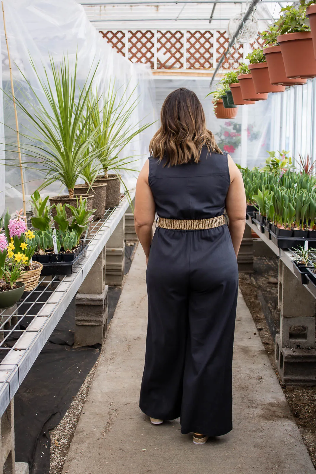 Judith Belted Jumpsuit