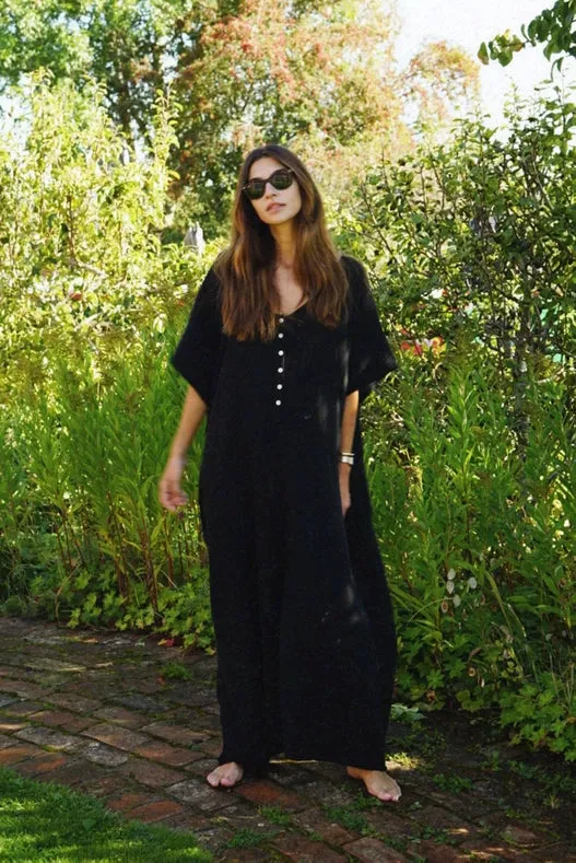 Kaftan Jumpsuit // Noir