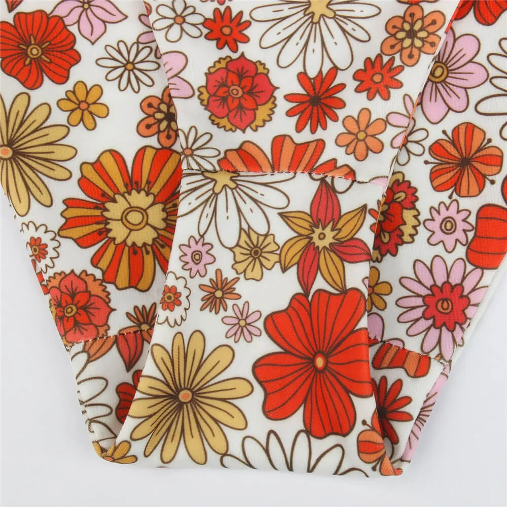 Karen Sirko Floral Swimwear Daisy Jones & The Six Bikini