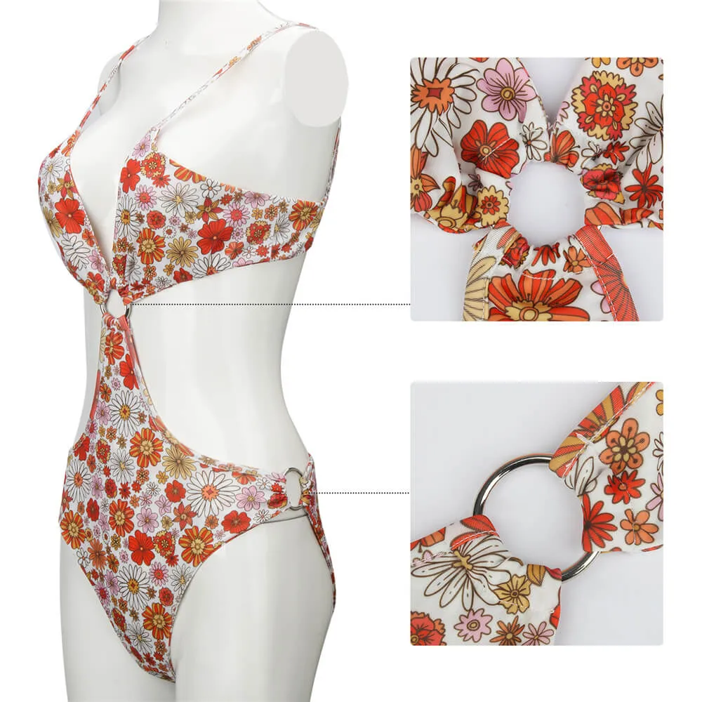 Karen Sirko Floral Swimwear Daisy Jones & The Six Bikini