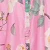 Katrina Butterfly Sleeve Midi Dress - Camelia Print