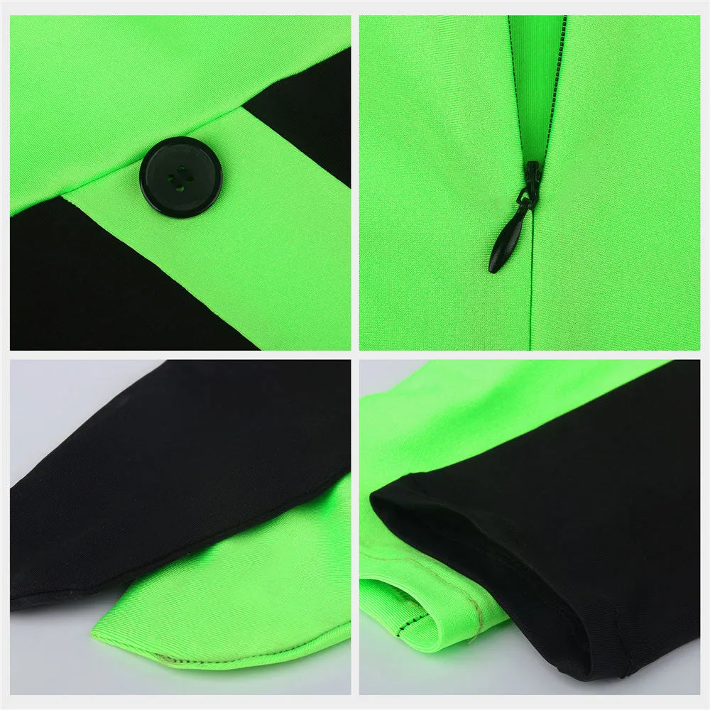Kim Possible Shego Green Cosplay Costume (Ready to Ship)