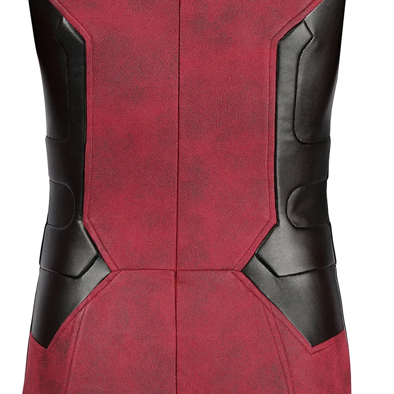 Lady Deadpool Cosplay Costume Deadpool 3 Wanda Wilson Red Suit Halloween Outfit