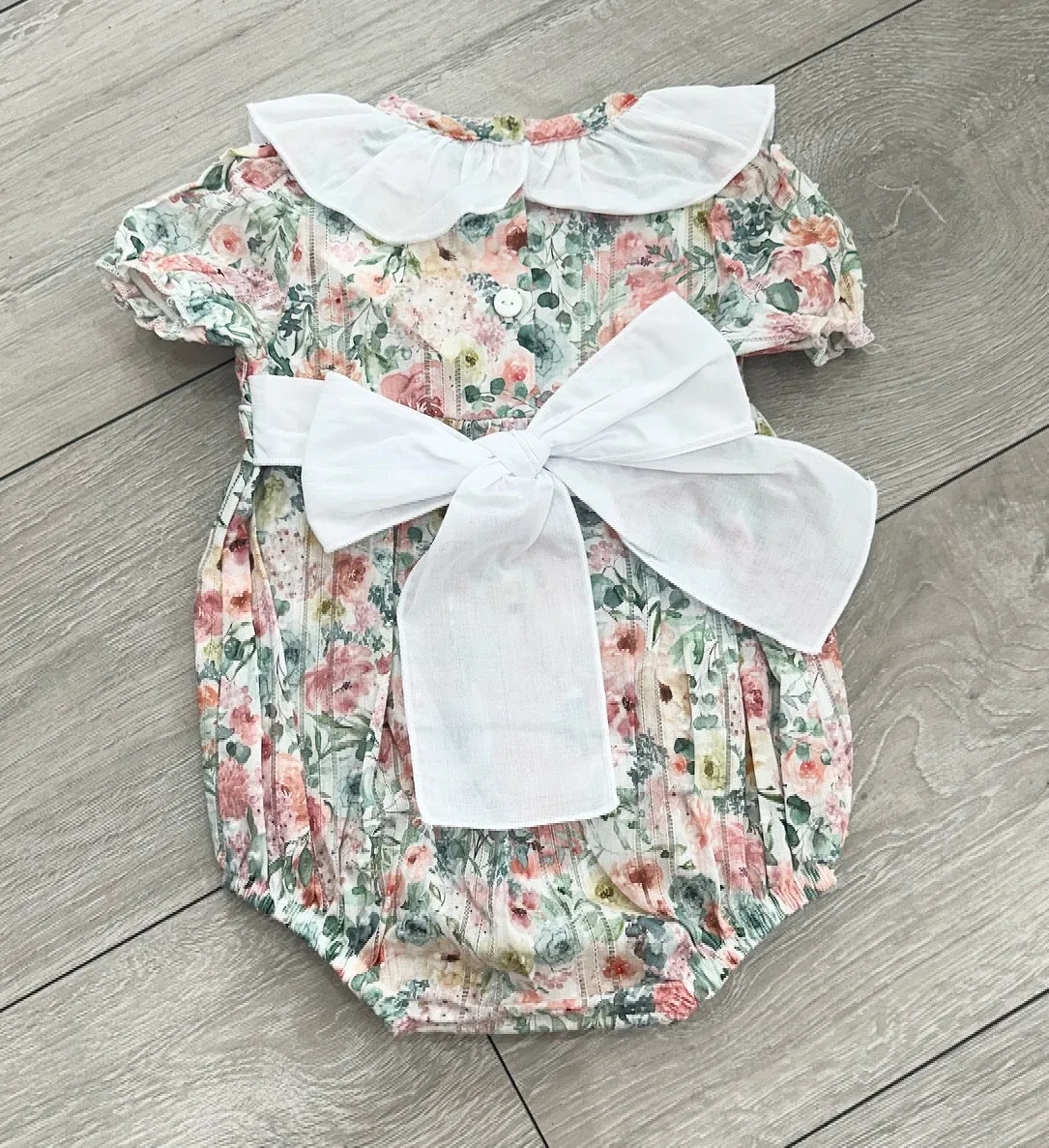 Lela Bow Back Romper