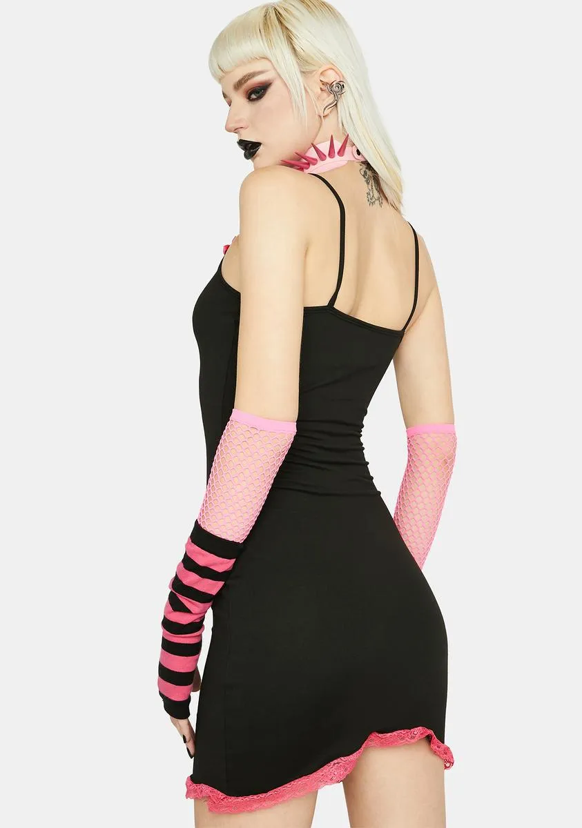 Let It Slip Mini Dress