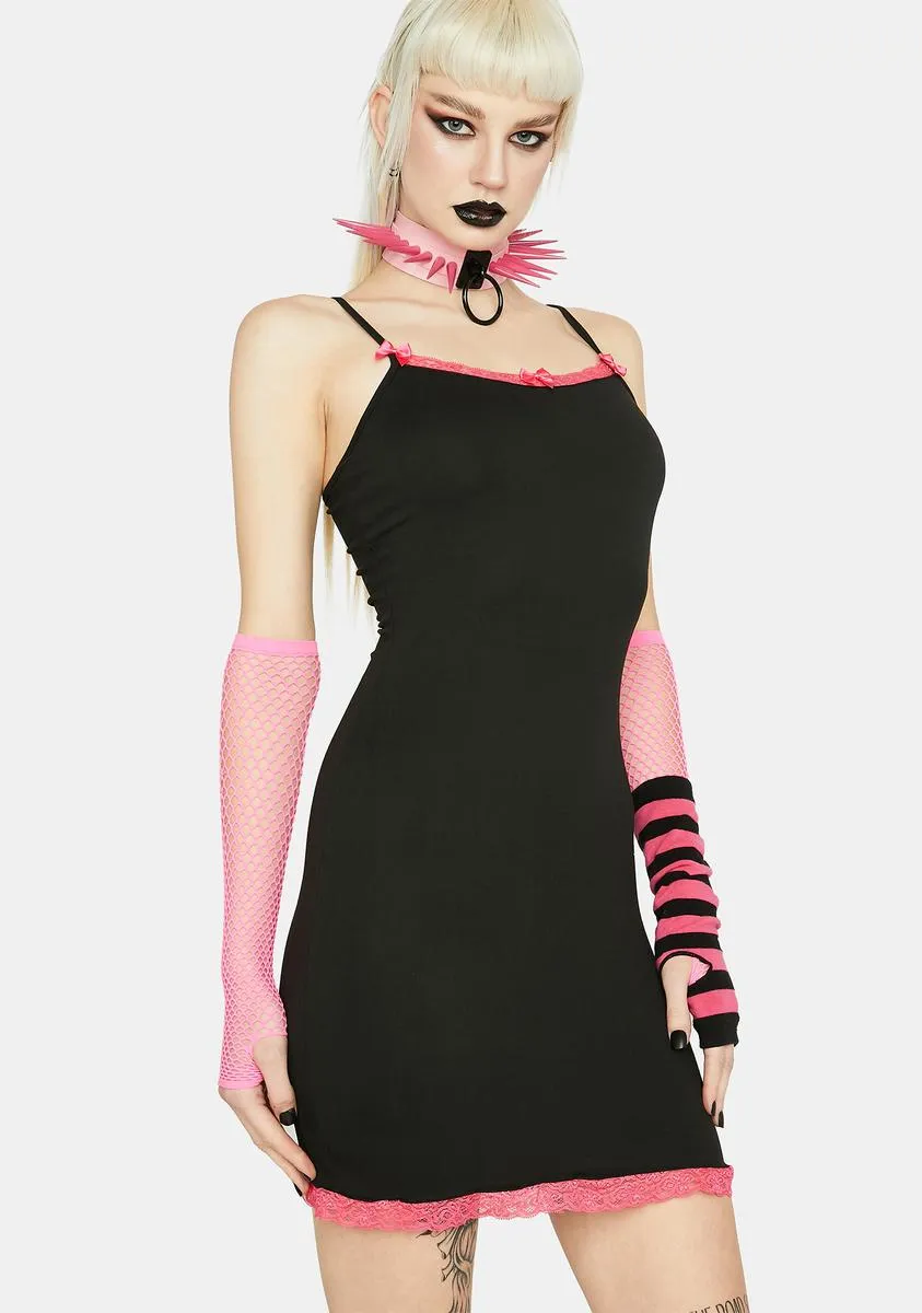 Let It Slip Mini Dress