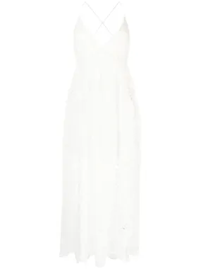 Lexi embroidered slip dress